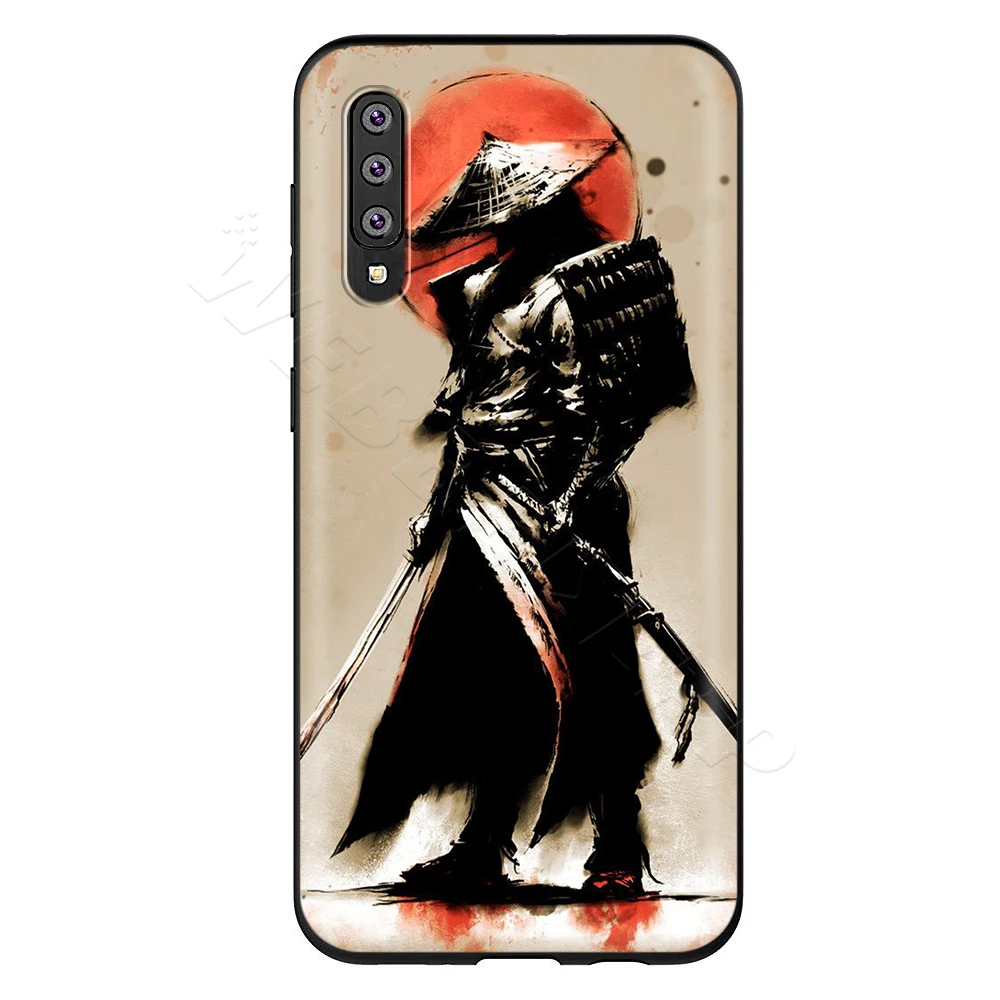 5 Webbedepp Японии Самурай Ниндзя чехол для samsung Galaxy S7 S8 S9 S10 Edge Plus Note 10 8 9 A10 A20 A30 A40 A50 A60 A70 - Цвет: 5