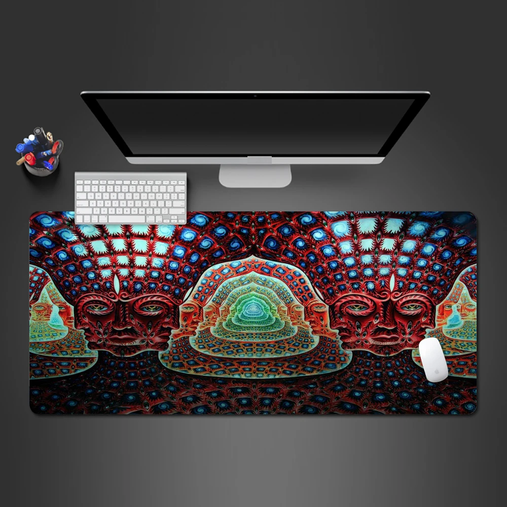 Overbearing Color Buddha Mouse Pad Game Master Gaming Rubber Pad Office Computer Keyboard Desk Mats Home Practical Mousepad