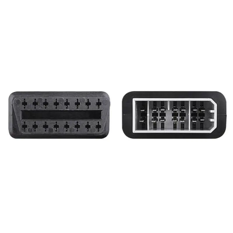 Для Nissan 14 Pin 14Pin To16Pin OBD OBD2 OBDII 16 Pin кабели женские адаптеры Автоматическая диагностика для Nissan 14pin Кабель-адаптер