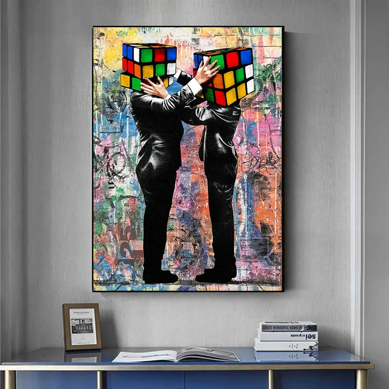 LV Cube Art: Canvas Prints, Frames & Posters