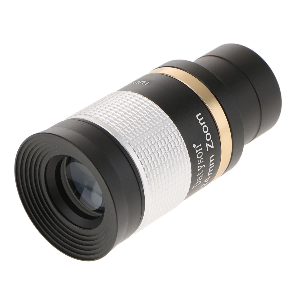 8 to 24-Millimeter 1.25-Inch  Eyepiece for Telescope (Black+Silver)