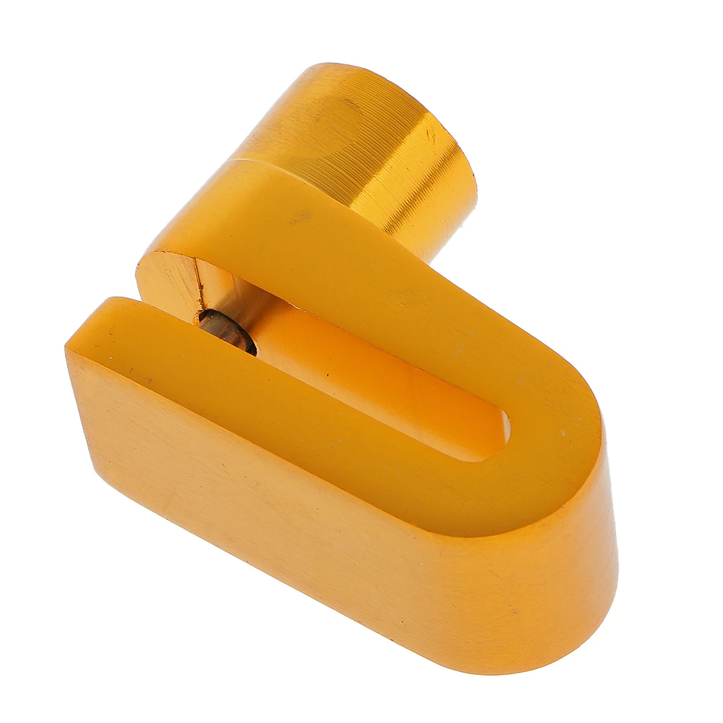 Gold Motorbike Disc Brake Lock Mountain Bike Secrity Kit For Honda 