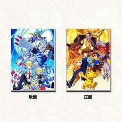 Digimon – étui en plastique pour ordinateur portable, journal intime, journal intime kawaii, cadeaux créatifs d'animation 