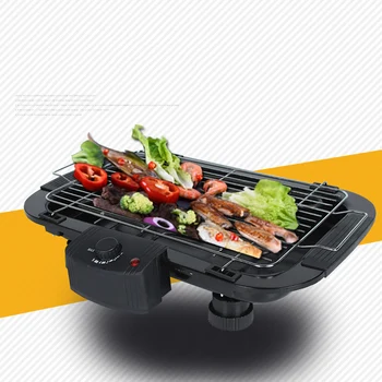 

Multi-function Electric Grills Home Baking Pan Smokeless Teppanyaki Barbecue Electric Griddles 220V Indoor BBQ machine