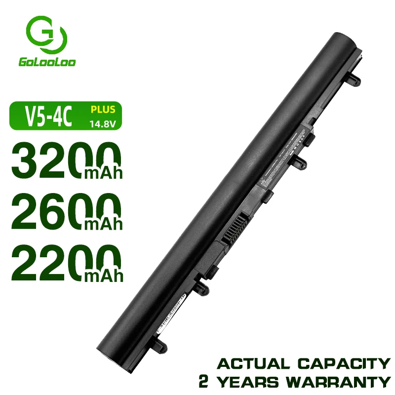 Аккумулятор Golooloo для ноутбука ACER Aspire черный аккумулятор V5-571 V5-571P AL12A32 V5 V5-571PG 5 1 4 2 |