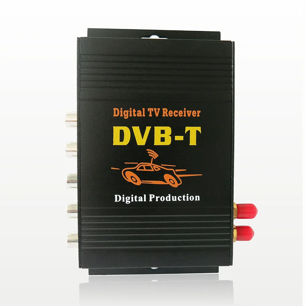Цифровой ТВ-приставка HD DVB-T(MPEG-4) Двойной тюнер цифровой ТВ-приёмник 140-190 км/ч для Европы/Австралии/Африки/Азии