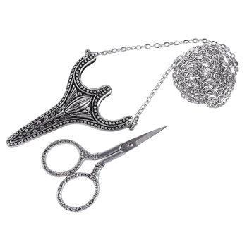 

1 Set Retro Exquisite Vintage Scissors Arts Scissors Handcraft Embroidery Scissors Sewing Supplies Fabric Scissors Cross Stitch