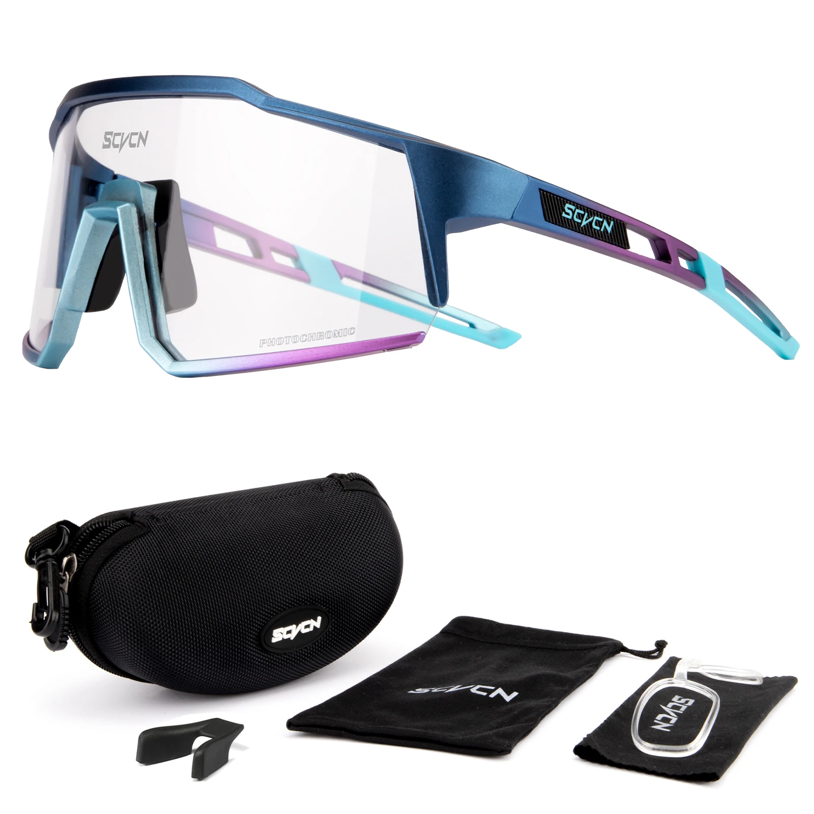 Gafas fotocromáticas de ciclismo para hombre y lentes de sol transparentes para deportes al aire libre, bicicleta de pesca y conducción, 2023|Gafas de ciclismo| - AliExpress