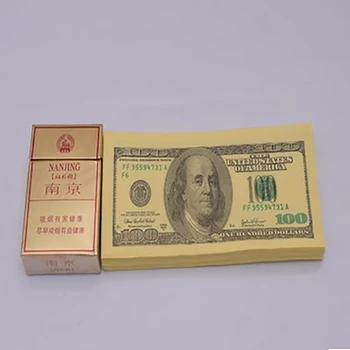 

1pcs Banquet Toilet Paper Dollar Hallowmas Beige Dollar Tissue Party Napkin US Money Gift HOme Ornaments HOme Decal Dollar Tissu