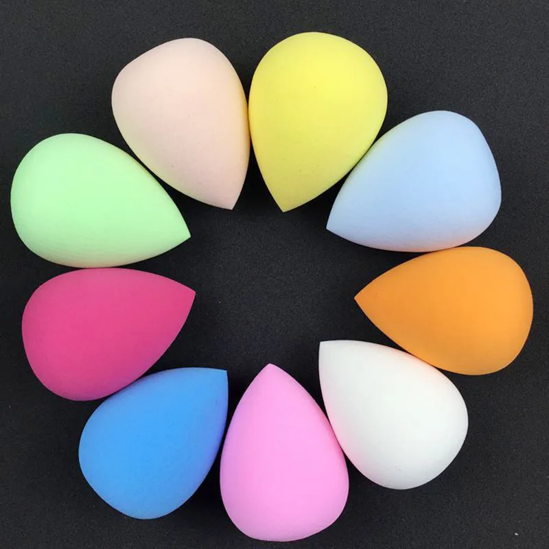 

1 Pcs New Water Drop Shape Cosmetic Puff Makeup Sponge Blending Face Foundation Cream Blending Cosmetic Powder Puff Wash Sponge