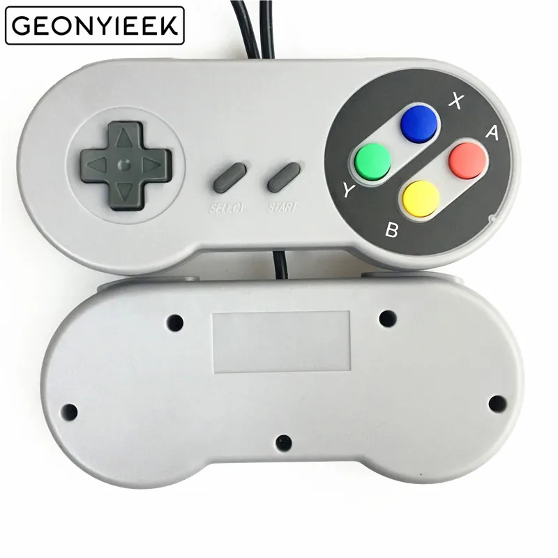 USB 2 0 ПК геймпад проводной игровой контроллер джойстик контроль ler SNES коврик для