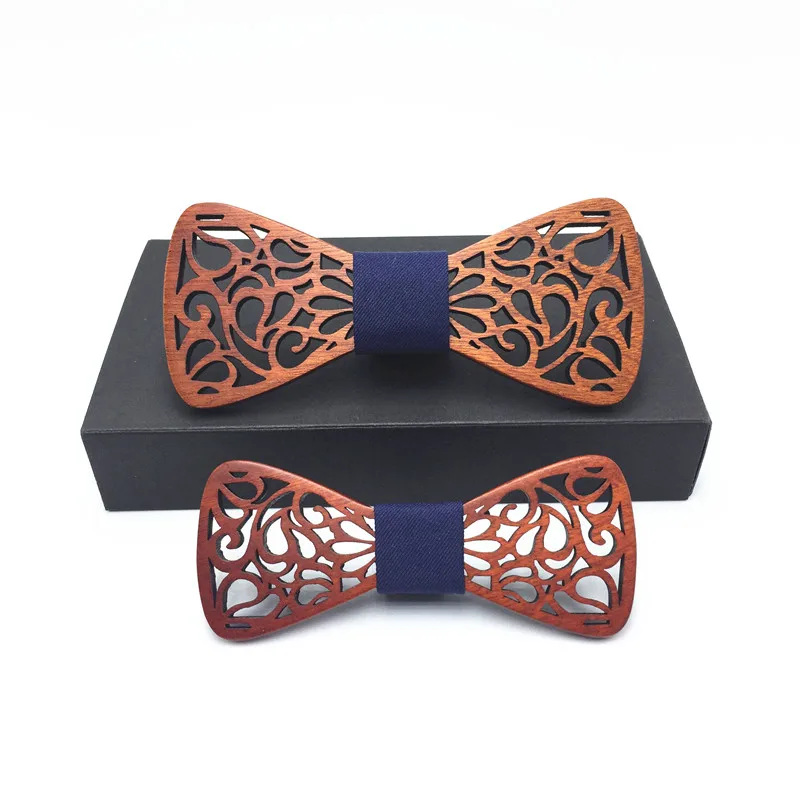Модный деревянный галстук-бабочка для Отца и Сына галстук бабочка для родителей Детский костюм деревянная Бабочка «Игры престолов» - Цвет: SET02