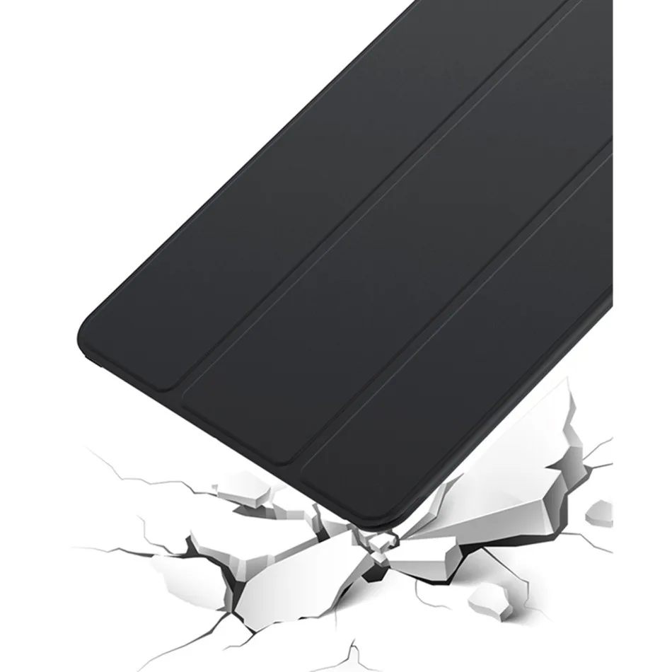 Чехол для iPad 10,2 7-го поколения, чехол, ультра тонкий легкий трехслойный смарт-чехол для iPad 10,2 дюймов, Чехол+ пленка+ стилус