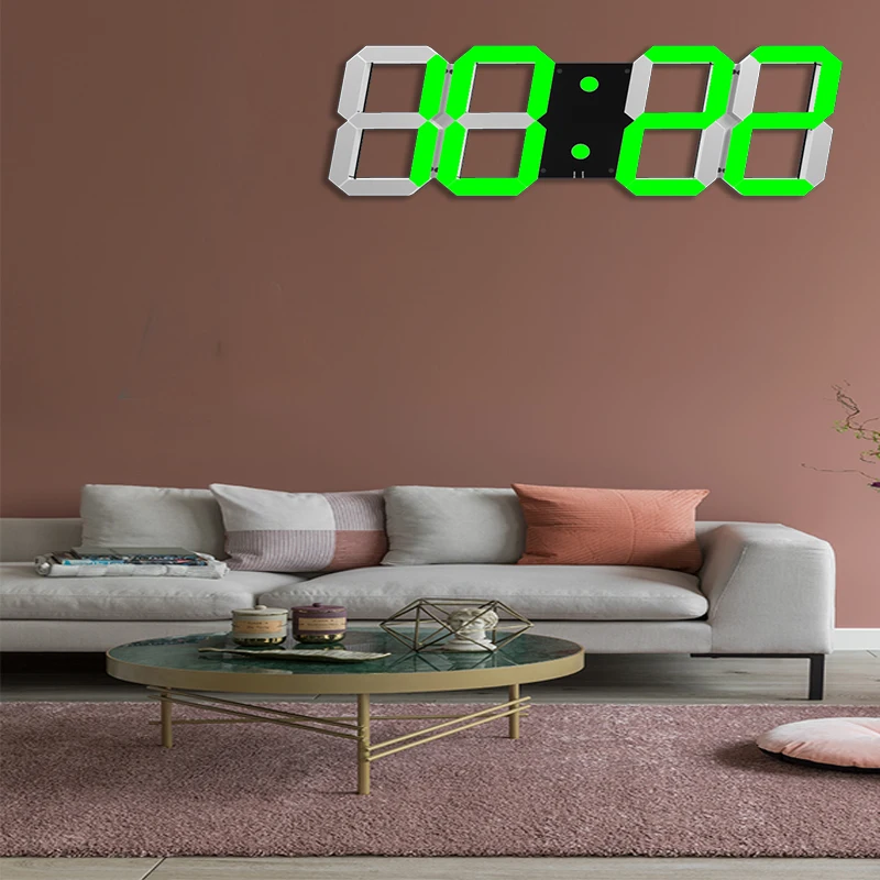 Настенные часы, настенные часы relogio de mesa wake up светильник