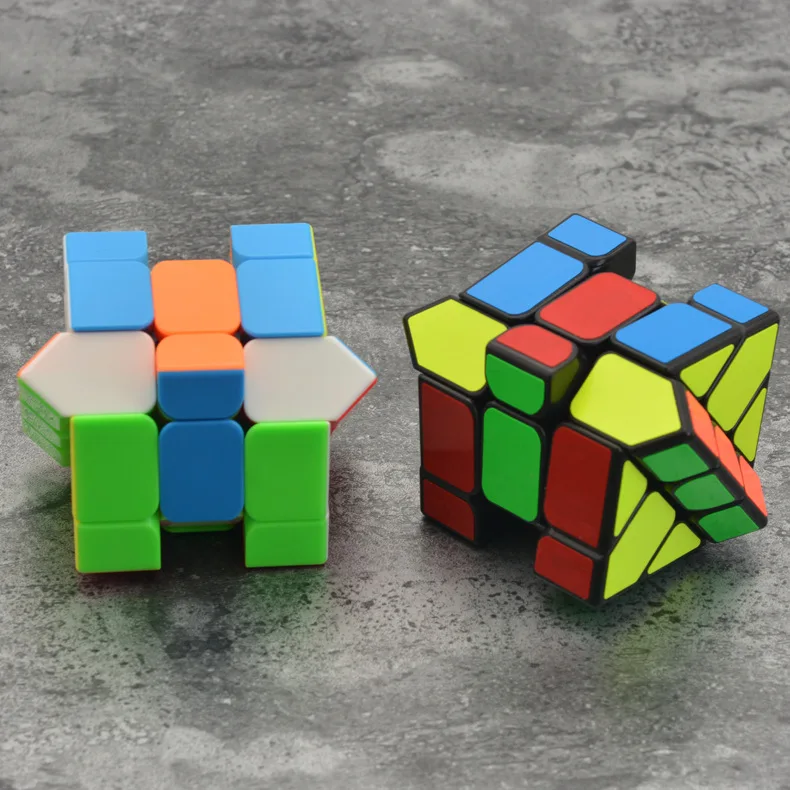 [Музыка вечерние Abnormity Cube Серия] три слоя сдвиг край изменение Jingang Hot Wheels черный флуоресцентный цвет декомпрессии Puz
