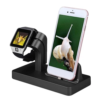 

Gosear Charging Dock Stand Desk Holder Station Charger Bracket for Apple Watch iWatch 1 2 3 iPhone 5s 6s plus 7 plus 8 plus X