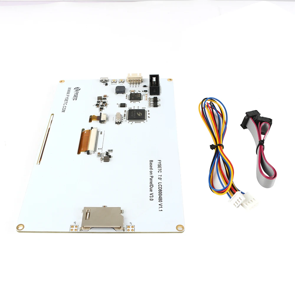 Controladores de Tela Sensível ao Toque para Dueto Fysetc Controllers Polegadas Paneldue 7i Integrado Cor Duet 2 V1.04 Ethernet 7 8 7i integrado paneldue cor controladores de tela