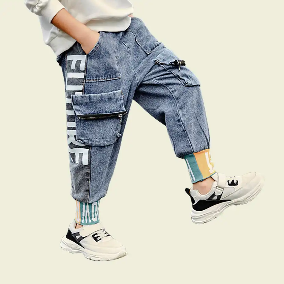 vetements patchwork jeans