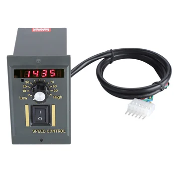 

Motor Speed Controller AC 220V 50Hz 400W Digital Adjustable Stepless Motors Control 0-1450RPM Speed Drive Device