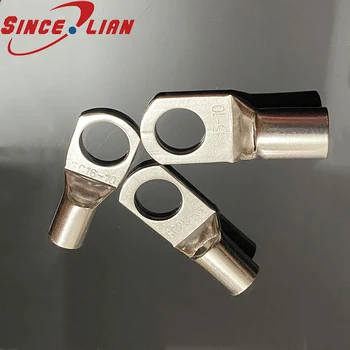 

Tinned Copper Cable lugs Crimp SC16-10 SC25-10 SC35-10 Battery Terminals Wire Connecting Terminal Bolt Hole Terminals Connector