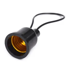 E27 пластиковое основание винтовой светильник лампа подвесная керамическая розетка Держатель огнестойкий прочный материал безопасный без электрической утечки