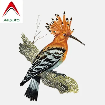 

Aliauto Funny Animal Car Sticker Hoopoe Yellow-brown Toucan PVC Decoration Waterproof Reflective Cover Scratch Decal,16cm*12cm