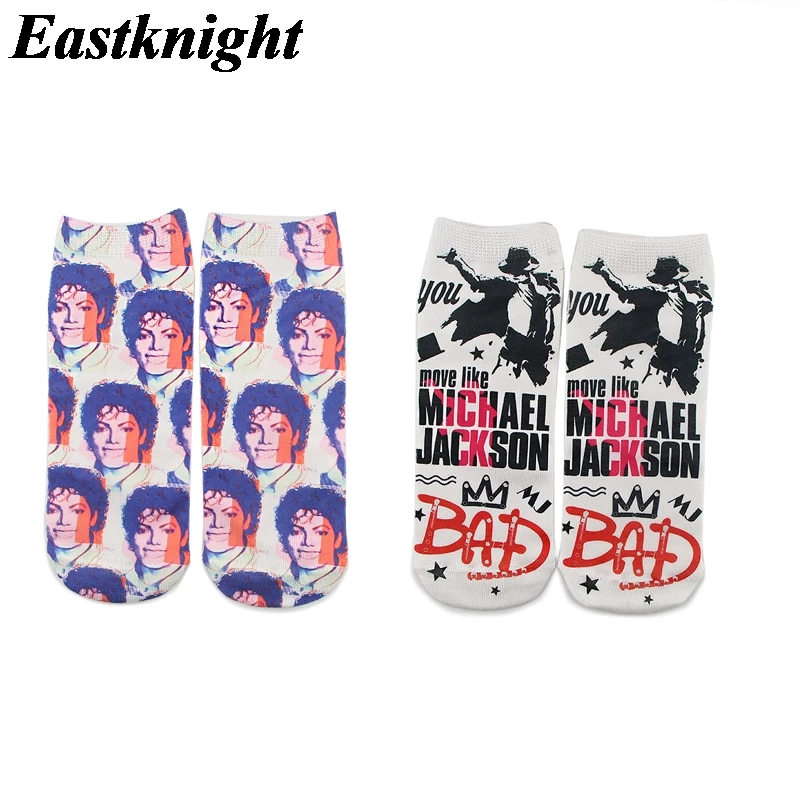 

K1482 1 Pairs Singer Casual Socks Invisible Autumn Socks Short Low Cut No Show Socks Cotton Funny Happy Boat Socks