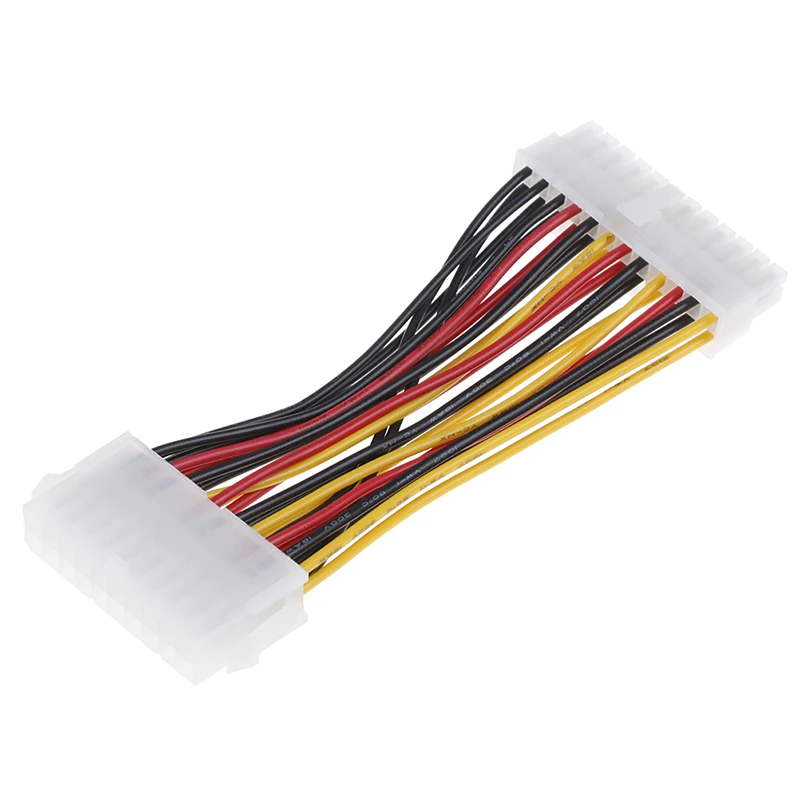Кабель адаптера материнская плата горячая Распродажа E-ATX 20 Pin female to 24 male F/M