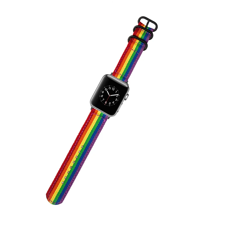 Ремешок нейлоновый для Apple Watch 4 3 2 1 44 мм 40 спортивный ремешок IWatch 42 38 браслет 5 |