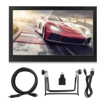 

14inch Portable Monitor 1920x1080 HDR IPS Screen Game Display Backlight Adjustable with Built-in Speaker for PS4/Xbox One/Switch