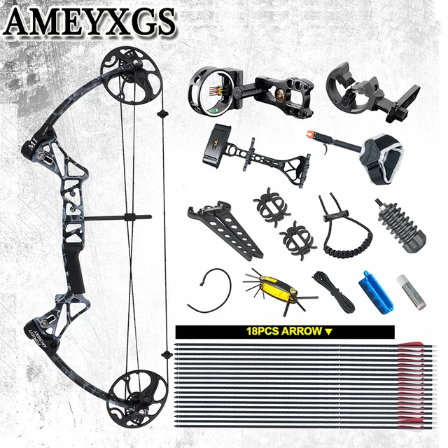 US $343.58 Archery Compound 320FPS Hunting Shooting Outdoor sports Game Arrow