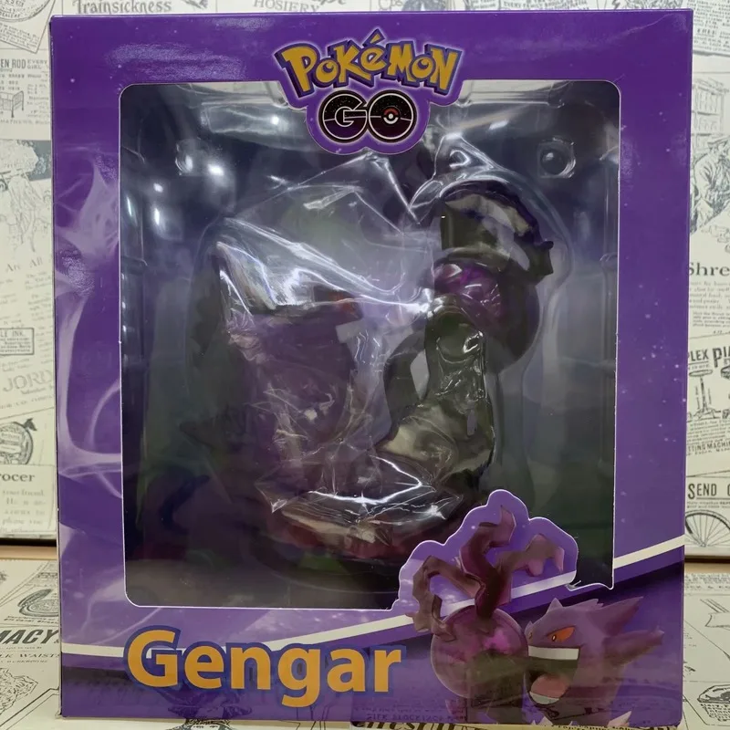 Takara Tomy Pokemon Scoundrel Gengar Action Figure Model Toys TechnicalMaterial: PVC 15cm