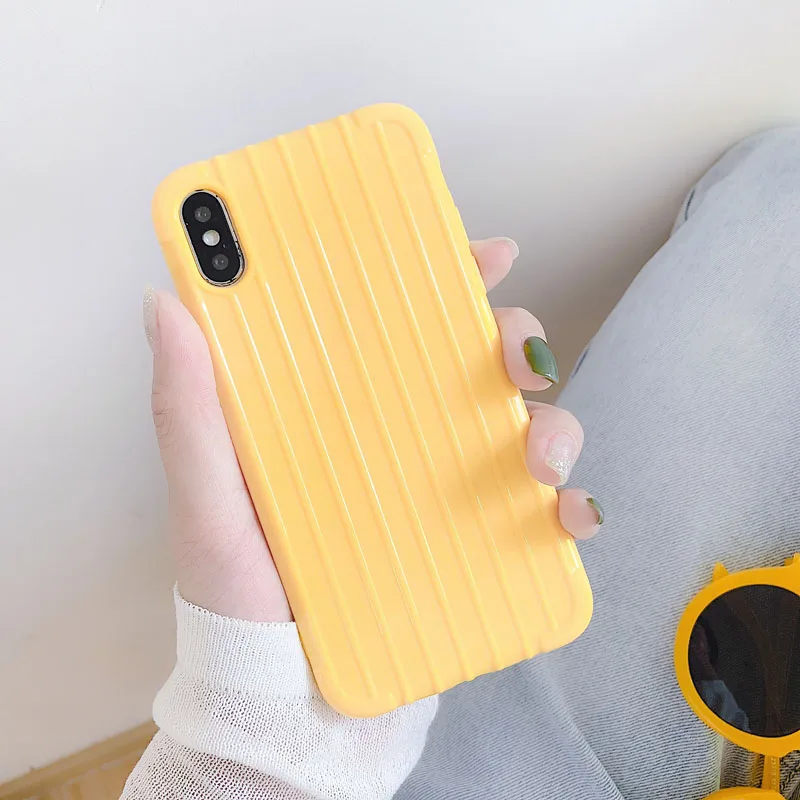 Чехол из мягкого ТПУ в полоску для телефона OPPO Reno F9 F11 Pro A3S A5S A1K K3 Realme X A83 A1 |
