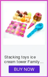 Stacking toys ice cream tower Family Party Interactive DIY Game building blocks birthday gifts Parent-child Sorting Nesting fun
