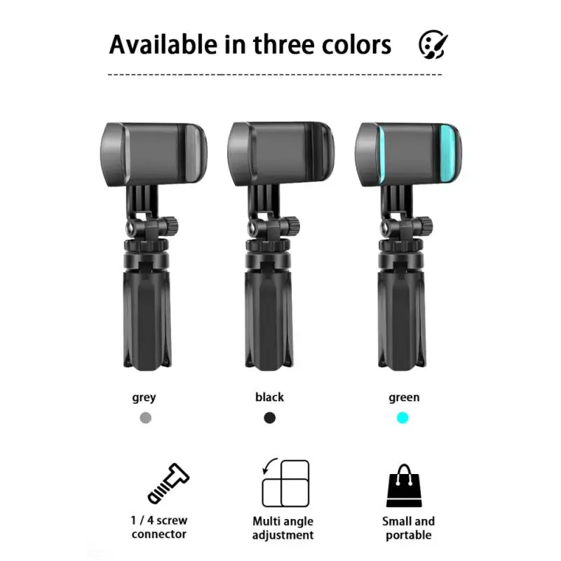Phone Tripod Moblie Phone Clip Bracket Holder Mount Tripod Monopod Stand For Smartphone Camera Stand Adapter