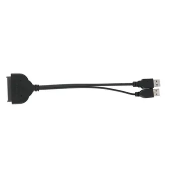 

USB3.0 to SATA 7+15Pin 22Pin Adapter Cable for 2.5'' HDD SSD Hard Drive Disk