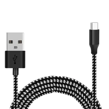

Type C Cable Android Nylon Woven Mobile Phone Charging Cable 1/2/3 M Qc33.0 3A Fast Charging Data Cable