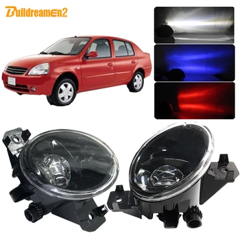 

Buildreamen2 For Nissan Platina 2002-2010 Car 4000LM LED Lens Fog Light Lamp H11 With Devil Eye DRL Function 12V Accessories