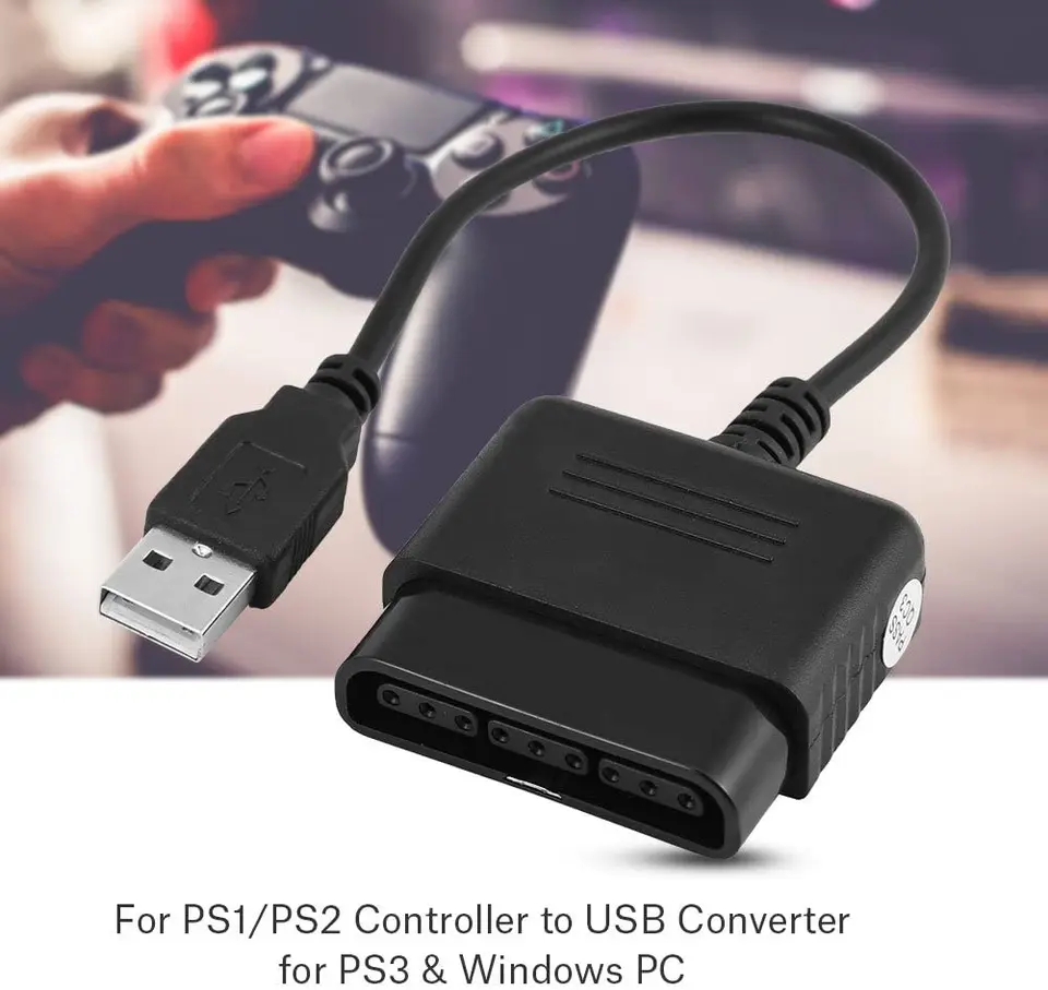 Dual PSX PS1 PS2 Plasation 2 To PC USB Game Pad Controller