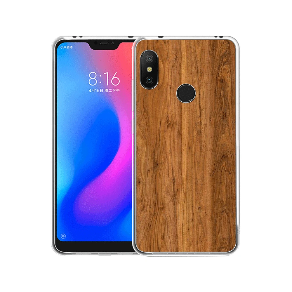 Мобильный чехол для телефона для Xiaomi mi 5 5S 6 mi x 2S 8 A1 A2 5X 6X Lite F1 9 9T MAX 3 A3 Pro CC9 CC9E твёрдая обложка под дерево - Color: H7