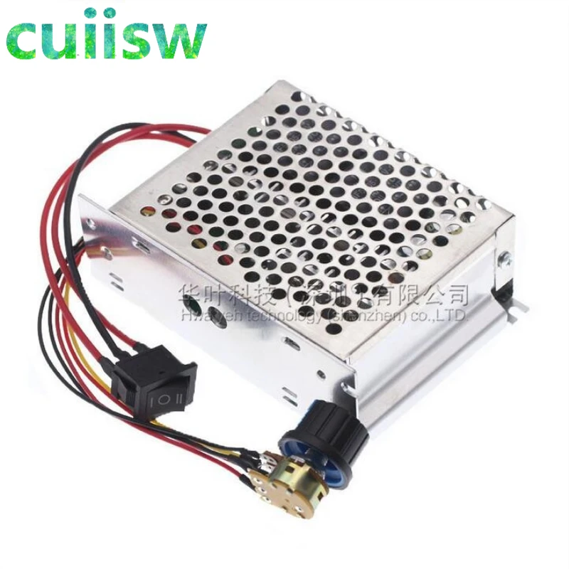 Régulateur De Vitesse De Moteur à Courant Continu, PWM 12V 24v 36v 40a Controleur De Vitesse De Moteur A Courant Continu Continu Avec Fonction De Commutation Et Affichage Led 88448565