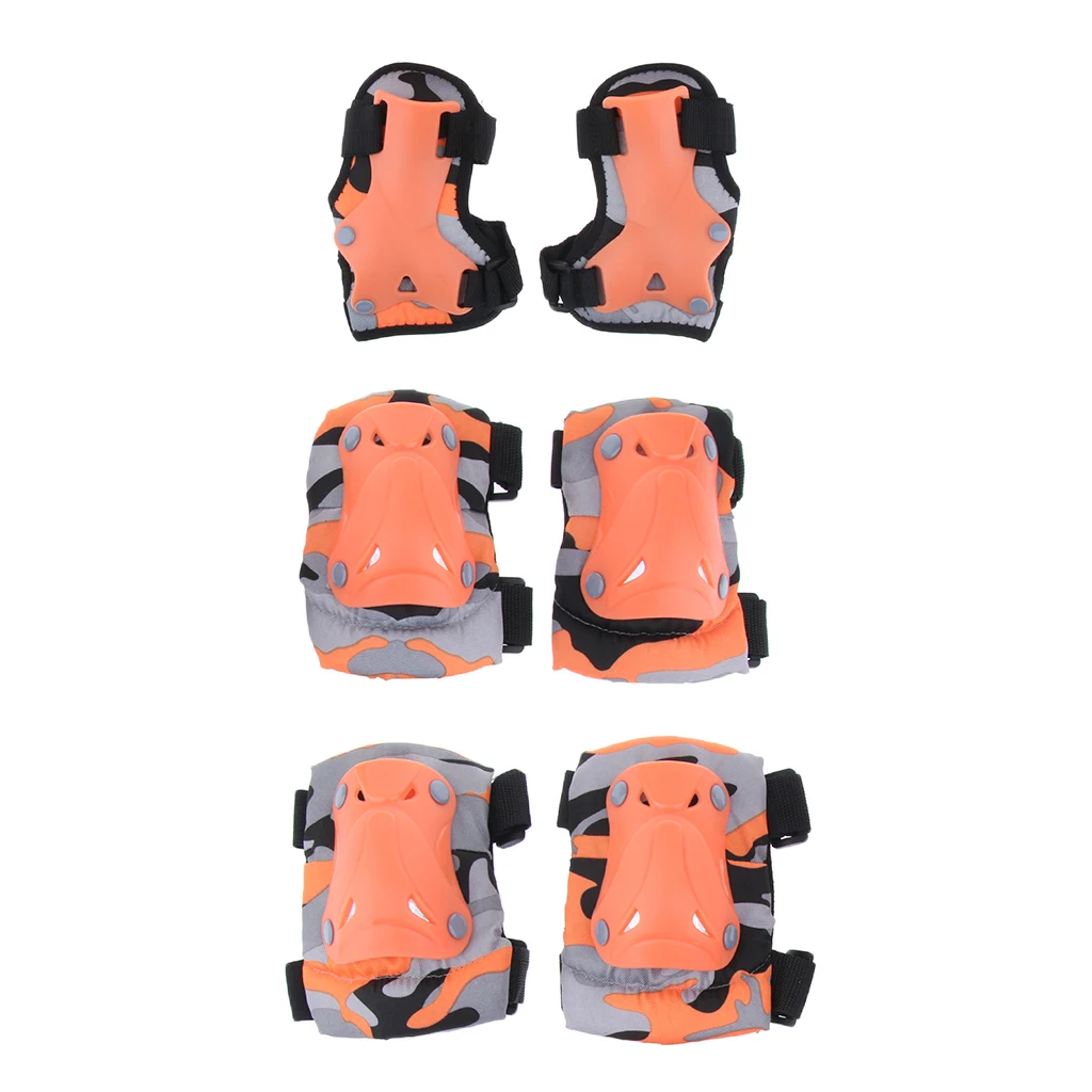 Kids Child Skating Scooter Protective Gear Knee Elbow Hand Pads Set Elbow & Knee Pads Sports Safety for Outdoor Sports 