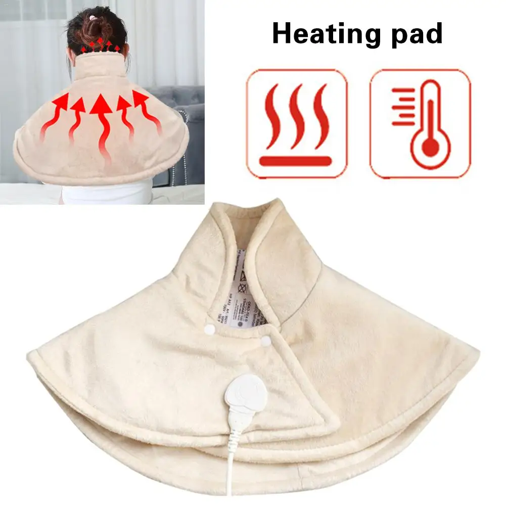 

Electric Neck Therapy Shawl Warm Heating Pad Heat Pack Heating Pad Neck Shoulder Heating Blanket Multiple Protection Health Care