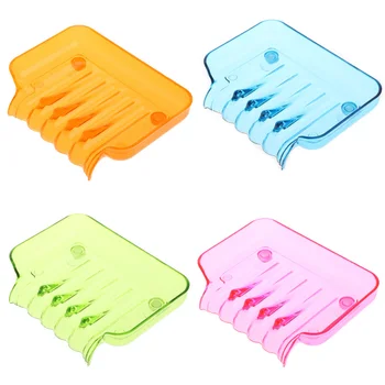 

Bathroom Draining Soap Box Kitchen Sink Sponge Drainage Dish Holder