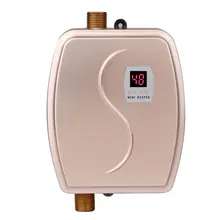 Проточный мгновенный Электрический водонагреватель для душа для дома, ванной комнаты, термостат, Проточный Нагреватель, нагреватель горячей воды для душа