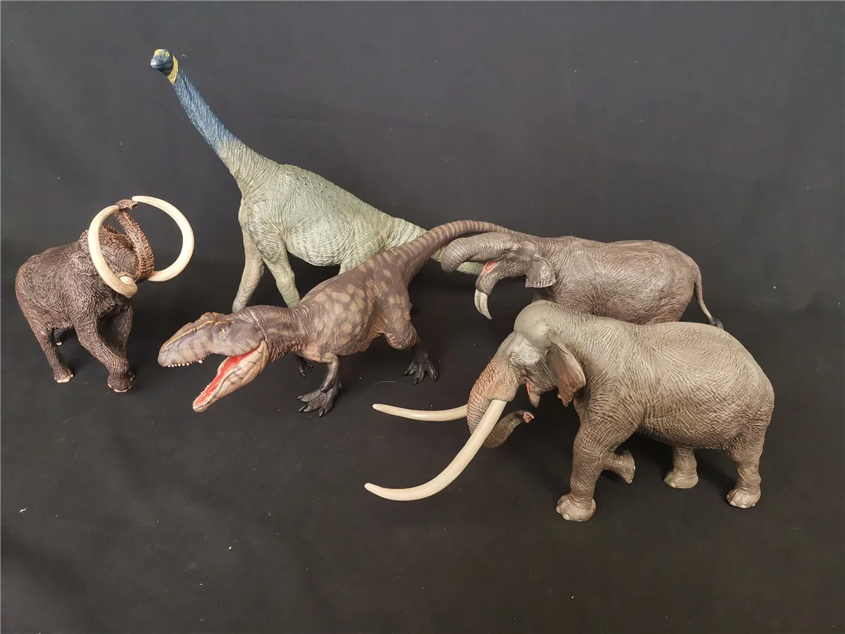 Eofauna 1/35 статуя Deinotherium достаринная фигурка животного Коллекционная игрушка слон Рождественский подарок реалистичная модель ПВХ игрушки