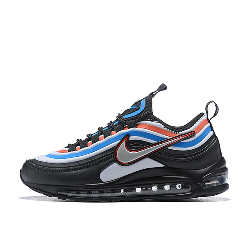 Оригинальный Nike Оригинальные кроссовки Air Max 97 LX Для мужчин без носка, беспатная Мода Спорт на открытом воздухе удобные дышащие туфли 2019