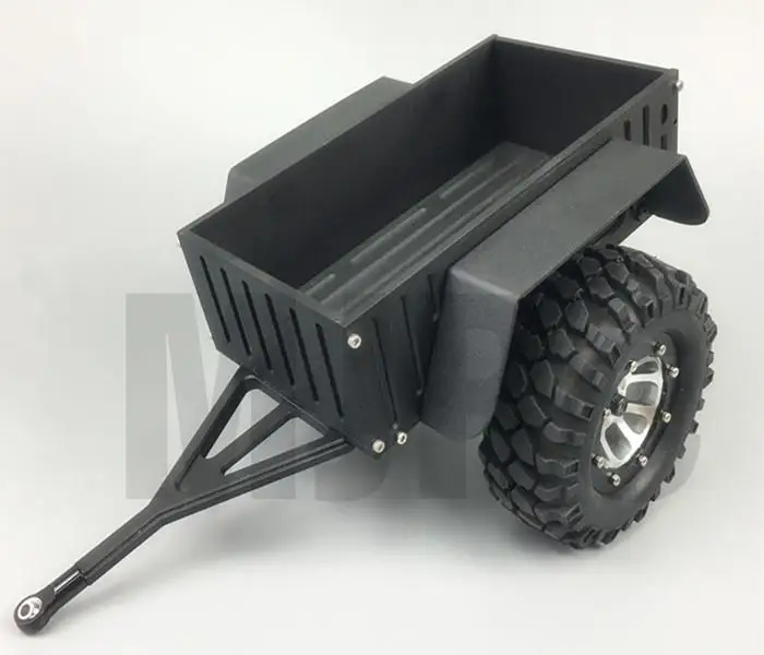 Высокое качество Цельнометаллический прицеп для 1/10 rc Гусеничный автомобиль Traxxas TRX4 D90 D110 осевой scx10 90046 90047 RC4WD CC01 ford bronco
