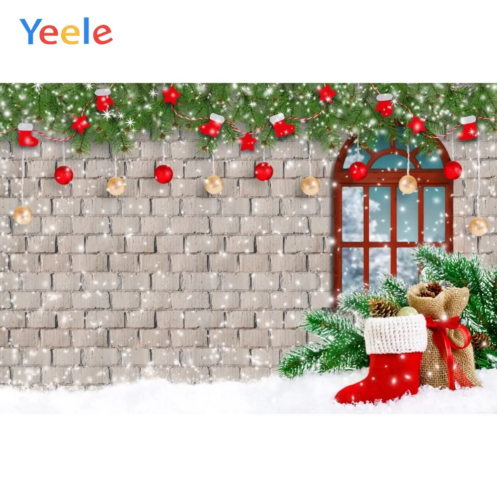 Рождественский Настенный декор для семейной вечеринки Yeele индивидуальные фоны
