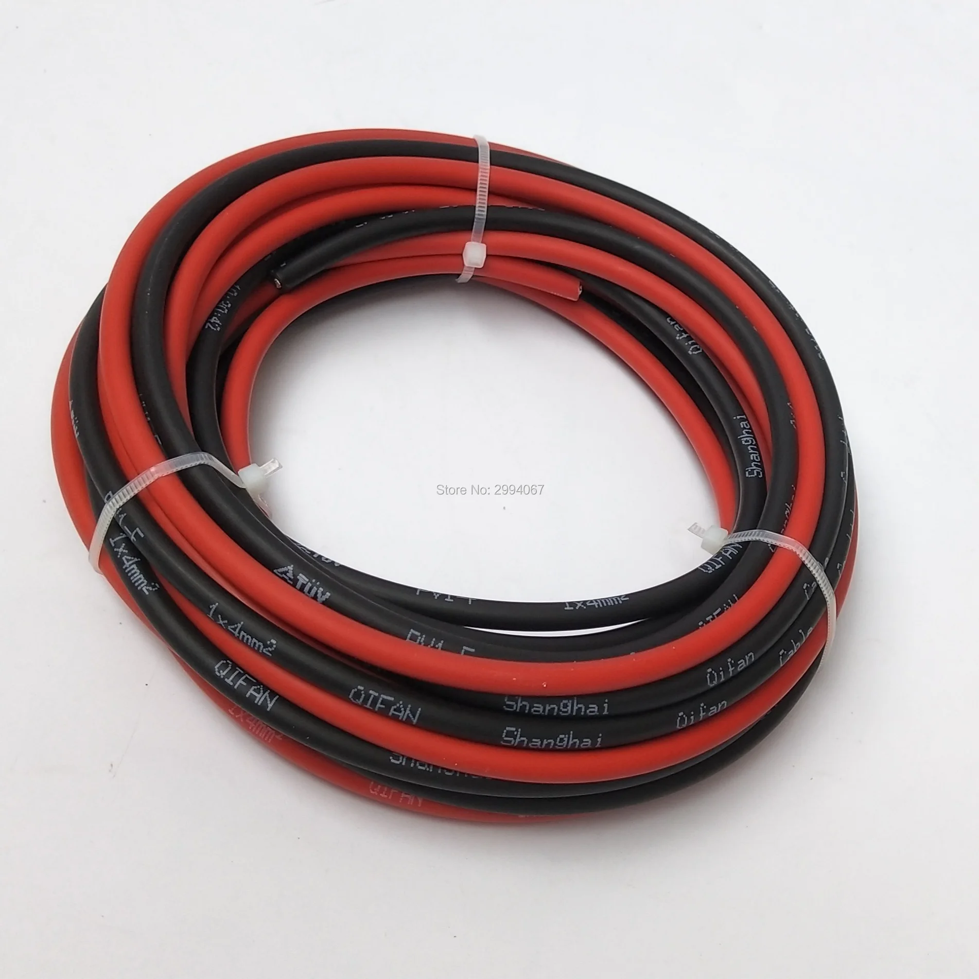 12AWG 4mm2 26 м/20 м/10 м/5 м Солнечный PV кабель провод красный и черный PV кабель Луженая Медь удлинитель для панели солнечных батарей кабель медный провод
